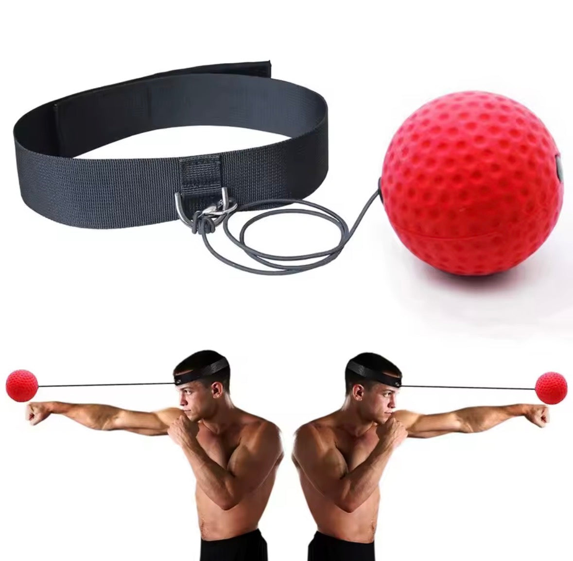 Head Mounted Boxing Reaction Ball