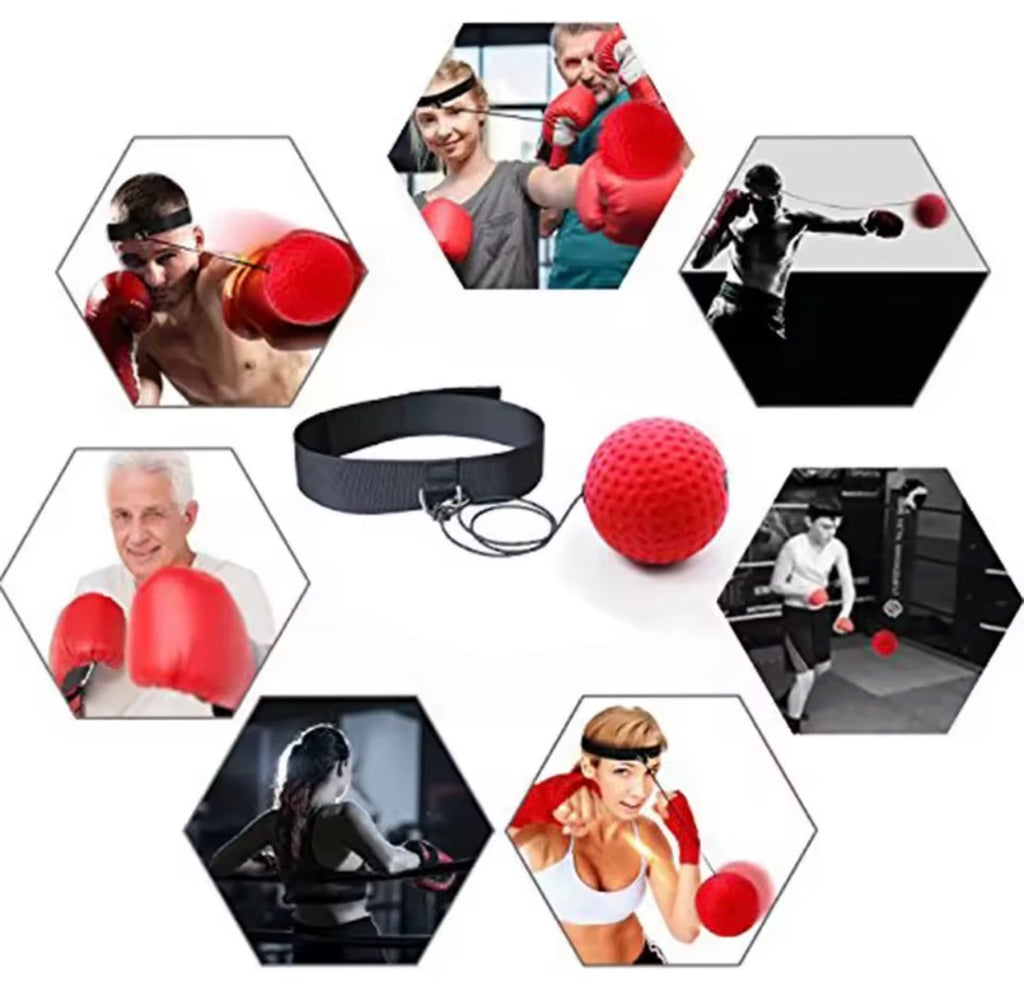 Head Mounted Boxing Reaction Ball